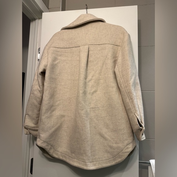 Line & Dot Drew Wool Blend Shacket - Picture 12 of 12